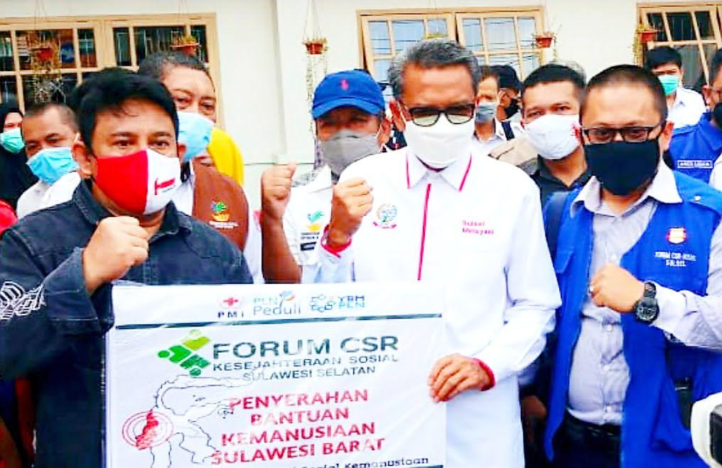 Dua Sosok Abdullah Bertemu Gelar Aksi Kemanusiaan di Sulbar