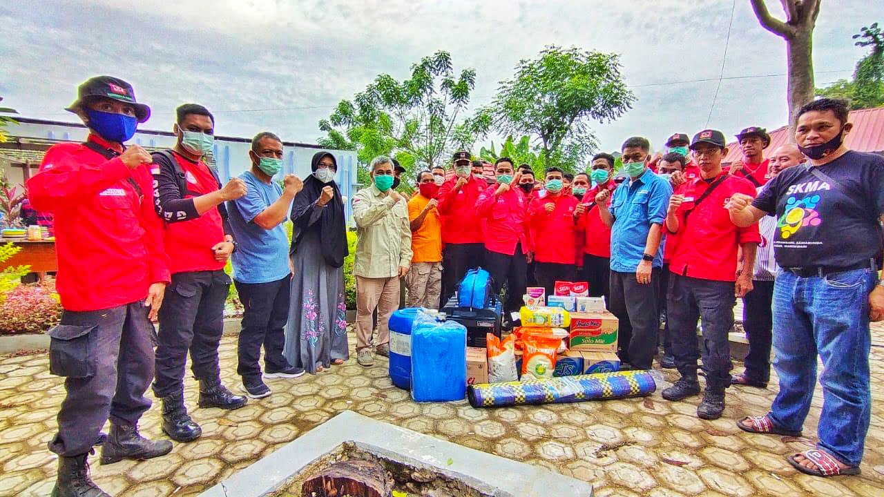 Tim Tadar Satker KLH Sulselbar Terjun Langsung Bantu Korban Gempa Sulbar 2 Tim Tadar Satker KLH Sulselbar Terjun Langsung Bantu Korban Gempa Sulbar