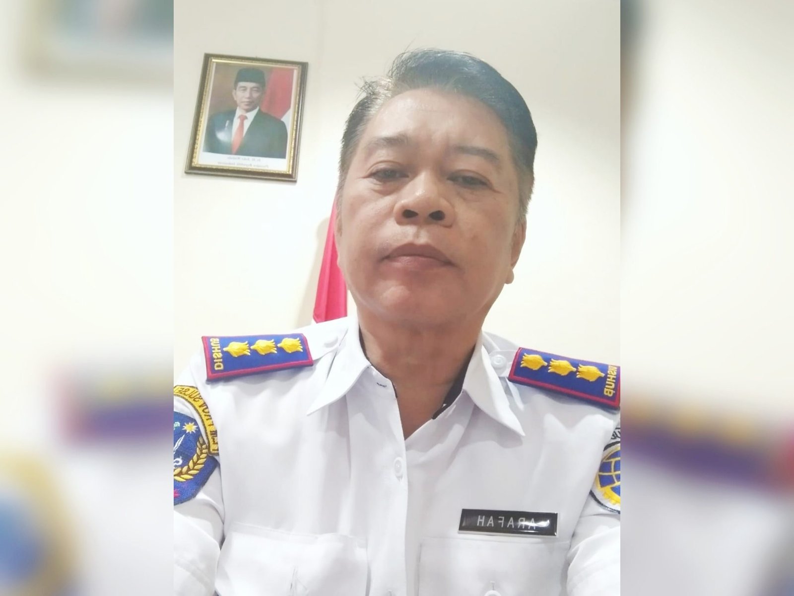 Kepala Dinas Perhubungan Provinsi (Kadishub) Sulsel, Muhammad Arafah
