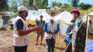 Tenda Huntara AMCF di Kampung Talibu Mamuju Ditempati 459 Jiwa