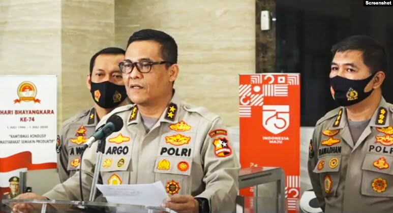 Buntut Ujaran Rasial di Medsos, Tokoh Papua Coba Tenangkan Situasi 2 Kepala Divisi Humas Polri Argo Yuwono
