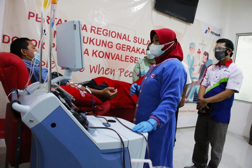 Pertamina Group Serentak Laksanakan Donor Plasma Konvalesen