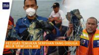Puing Pesawat Sriwijaya Air Ditemukan di Pulau Lancang