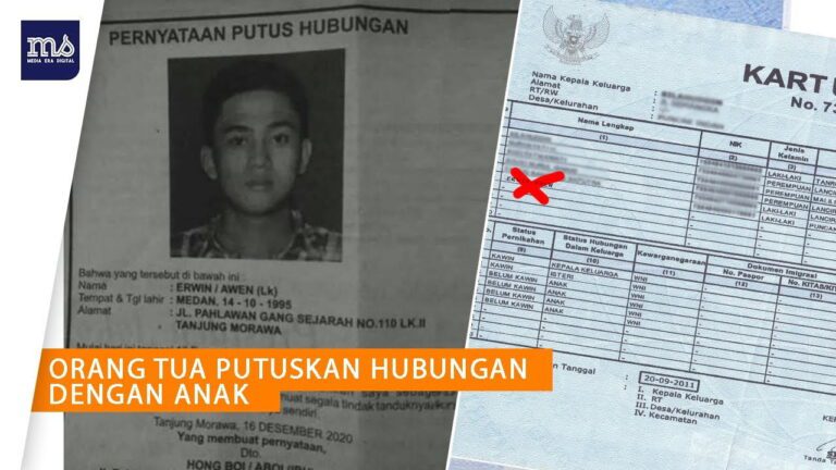Akibat Durhaka sama Orang Tua, Anak Ini Dicoret dari KK 3 Akibat Durhaka sama Orang Tua, Anak Ini Dicoret dari KK