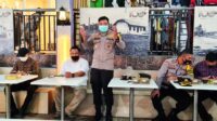 Pedagang Pusat Grosir Butung Coffe Morning Bersama Kapolres Pelabuhan Makassar