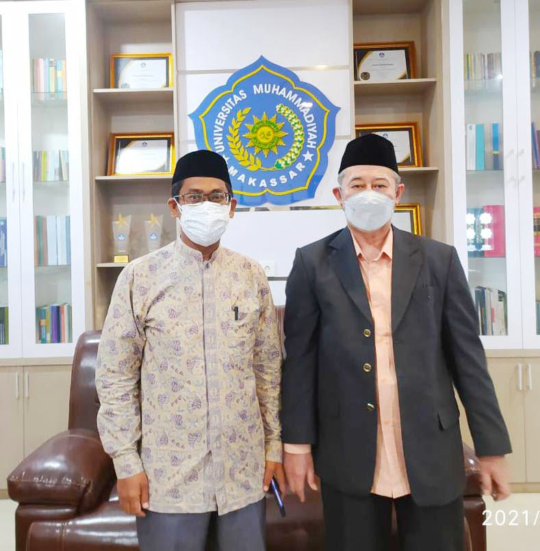 Ketua PWM Sulbar Silaturrahim ke Rektor Unismuh Makassar
