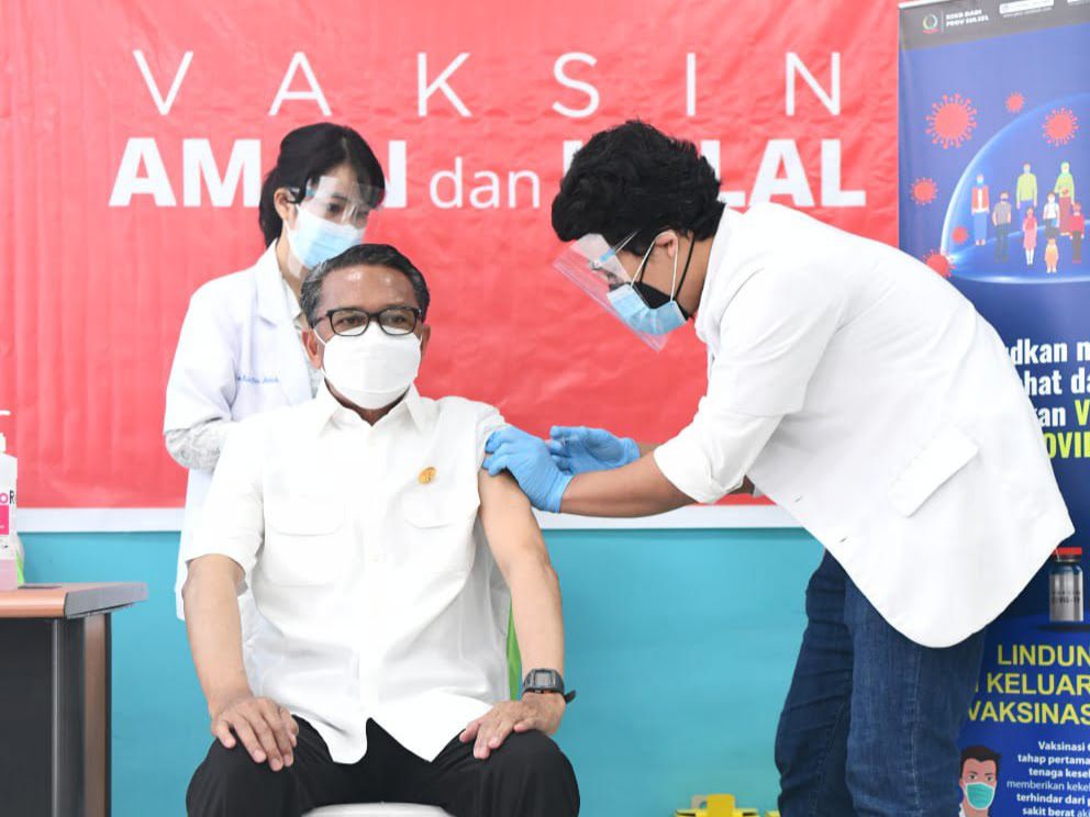 Vaksin Covid-19 Kedua, Nurdin Abdullah Yakin Terbentuk Antibody