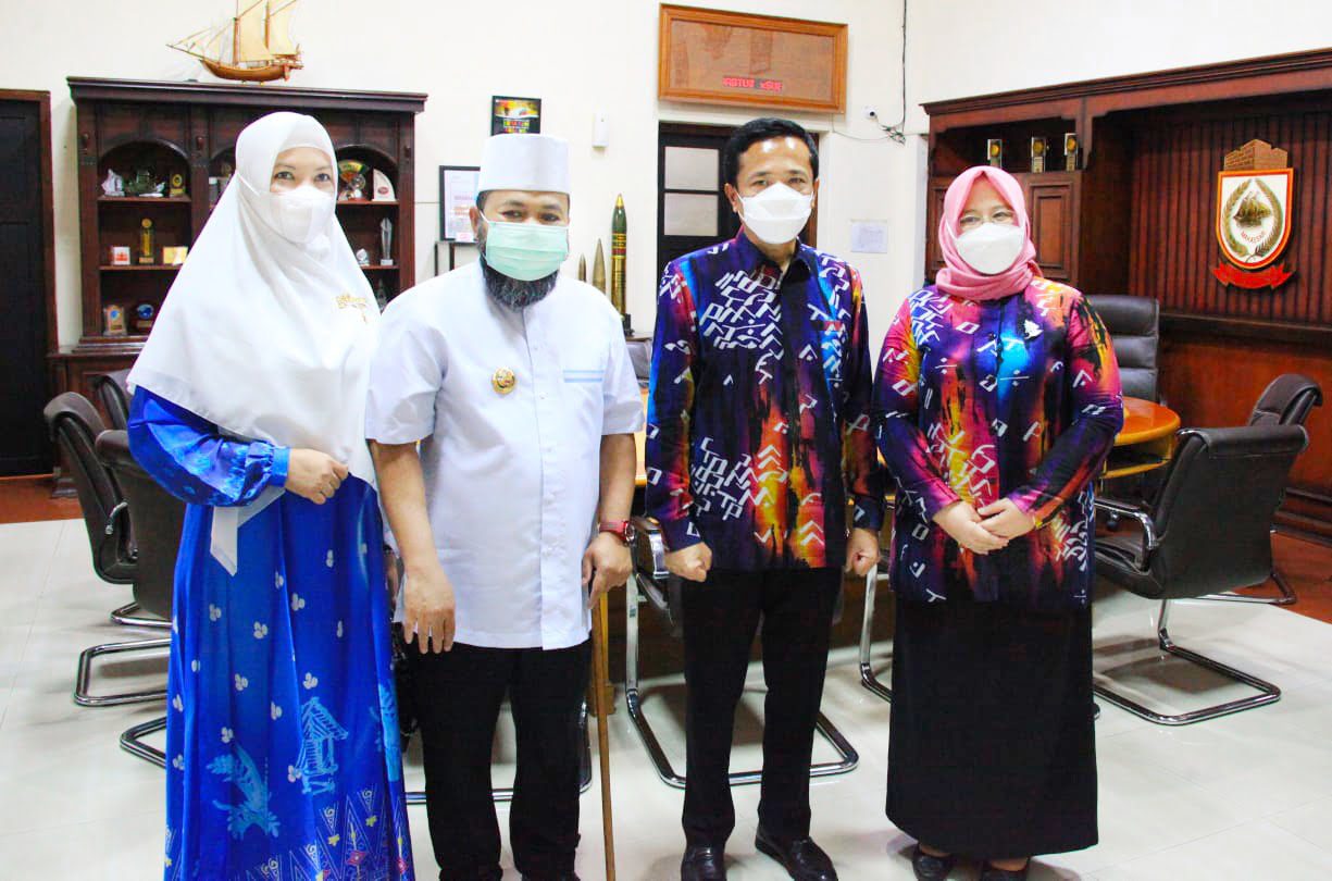 Berkunjung ke Makassar, Ketua TP PKK Bengkulu Sharing Program PKK