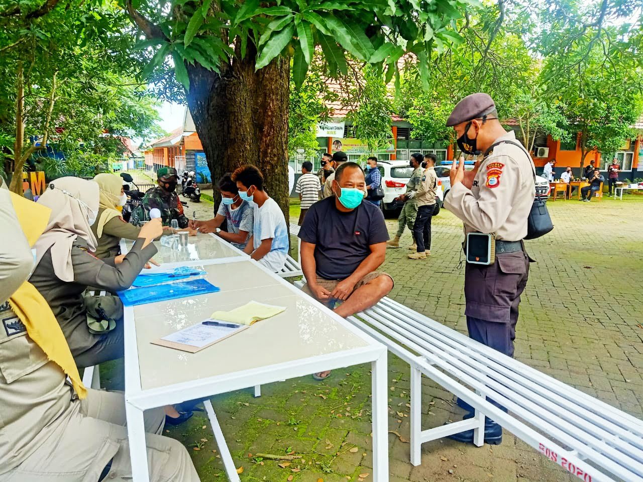 39 Warga Terjaring Operasi PPKM di Gowa