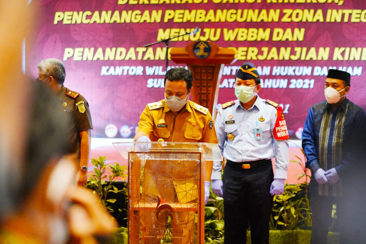 Wagub Sulsel: Pemerintahan Bebas Korupsi adalah Target Bersama