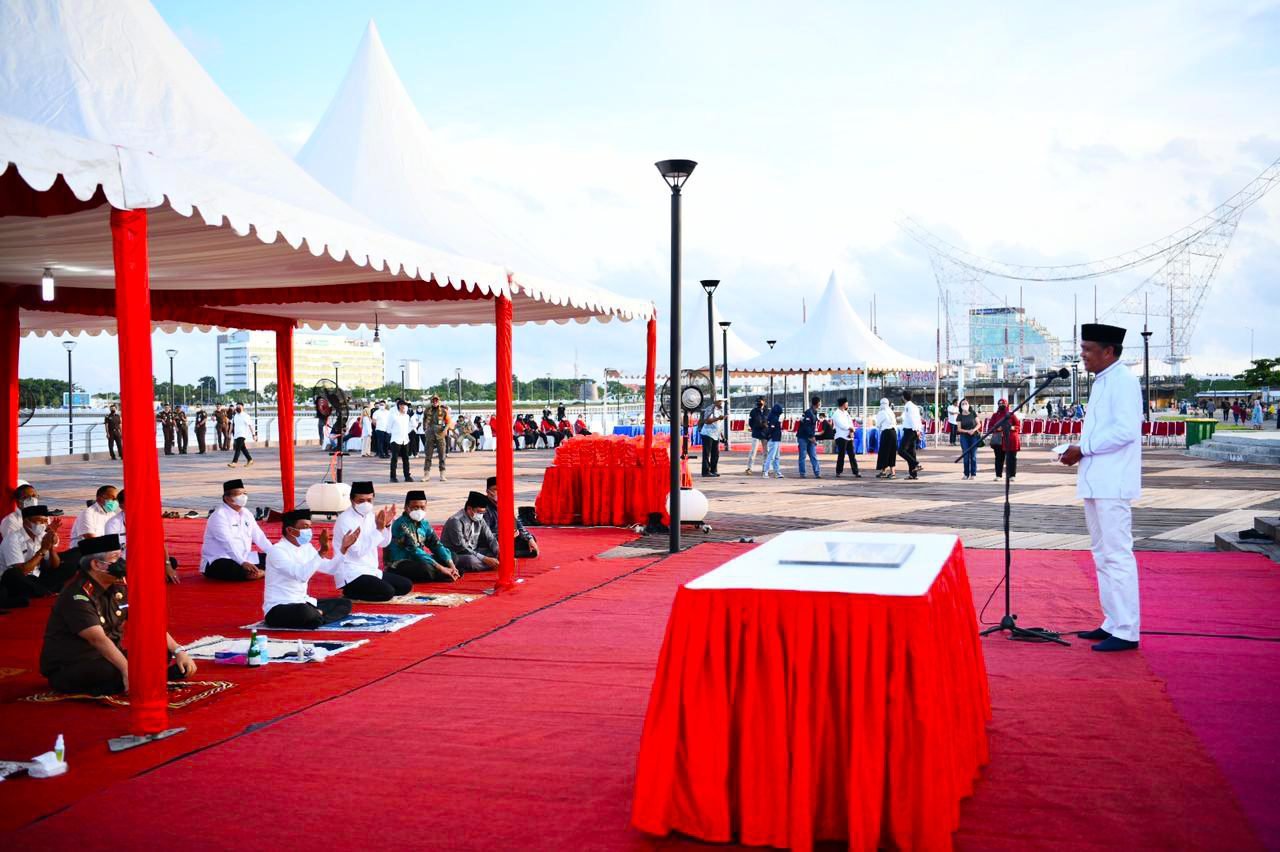 Resmikan Pelataran Lego-Lego, Gubernur Sulsel harap Jadi Sumber PAD