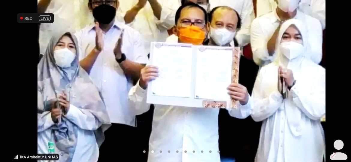 Terpilih kembali sebagai Ketua IKATEK Arsitektur Unhas, Wagub Sulsel memuji sosok Danny Pomanto