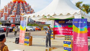 15 Juta Masker Medis Didistribusikan ke 250 ribu UMKM Aice