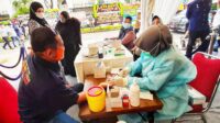 Disambangi Kolega dan Pendukung, Pasangan Danny Fatma Gelar Rapid Test