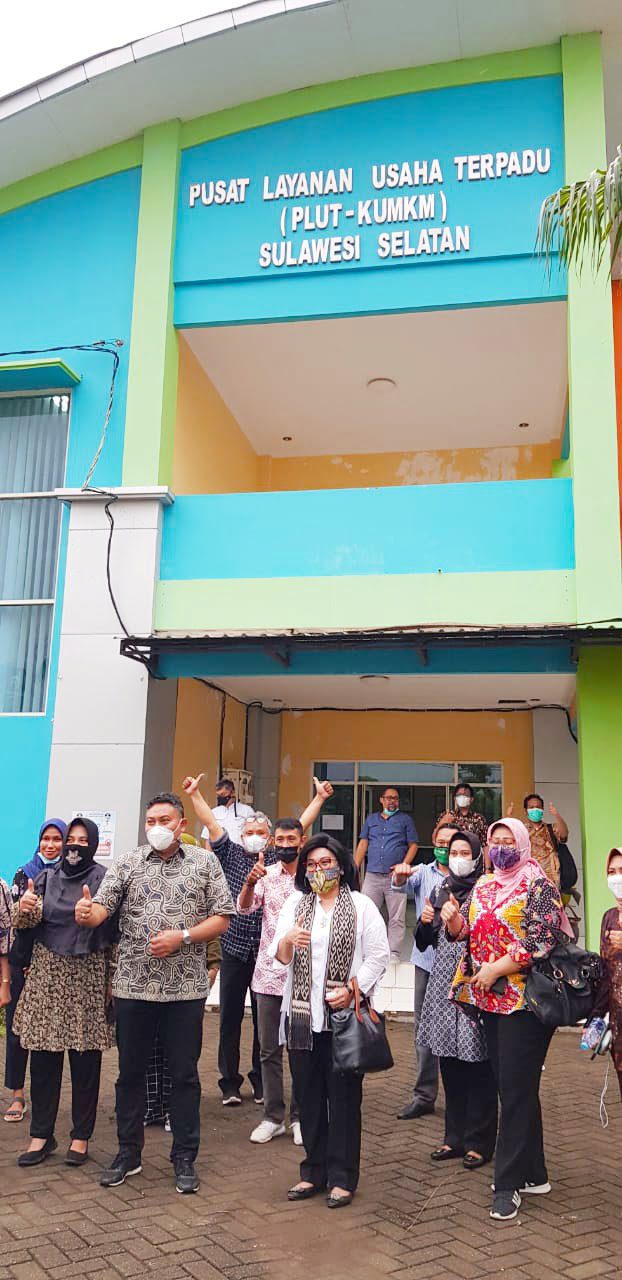 Deputi Kewirausahaan Kemenkop Kunjungi PLUT Sulsel