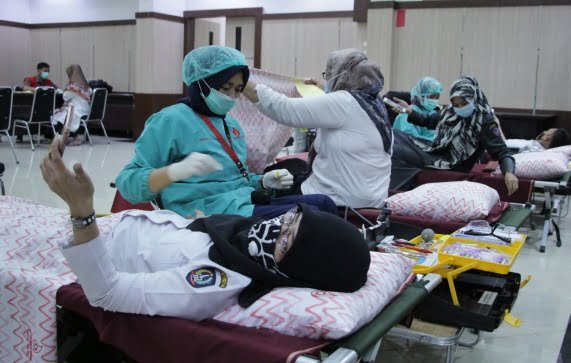 Bapenda Sulsel donor darah