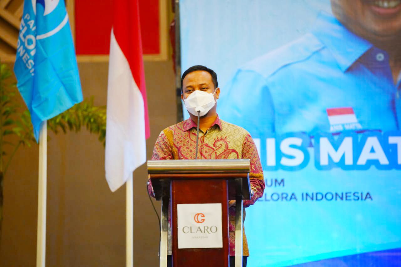 Plt Gubernur Ajak Kader Partai Gelora Berkontribusi Memajukan Sulsel