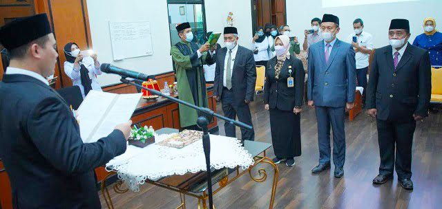 Bupati Pangkep Lantik Direktur dan Dewan Pengawas PDAM