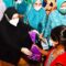 Naoemi Octarina Serahkan Bantuan Korban Banjir di Masjid At-Thoyyibah, Batua