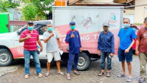 Ketua RW 06 Turun Langsung Dampingi Fogging DBD di Bitowa