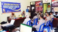 Ukur Keberhasilan Kinerja, Bagren Polres Gowa Gelar Anev