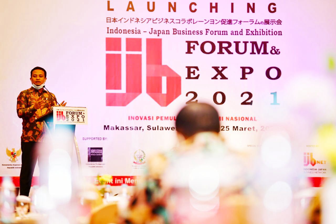 Plt Gubernur Launching Indonesia Jepang Bussines Forum and Exhibition