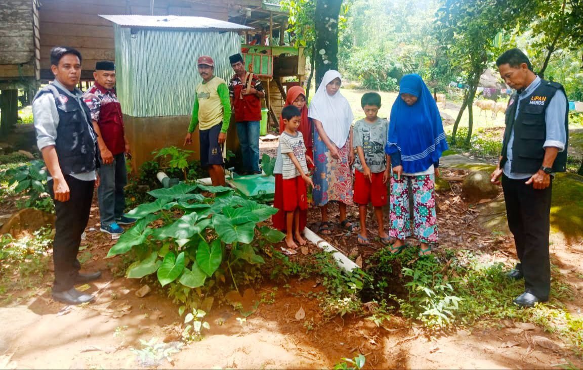 Temuan LIPAN Maros: Proyek Pembangunan MCK di Desa Labuaja, Cenrana Tak Bisa Pakai