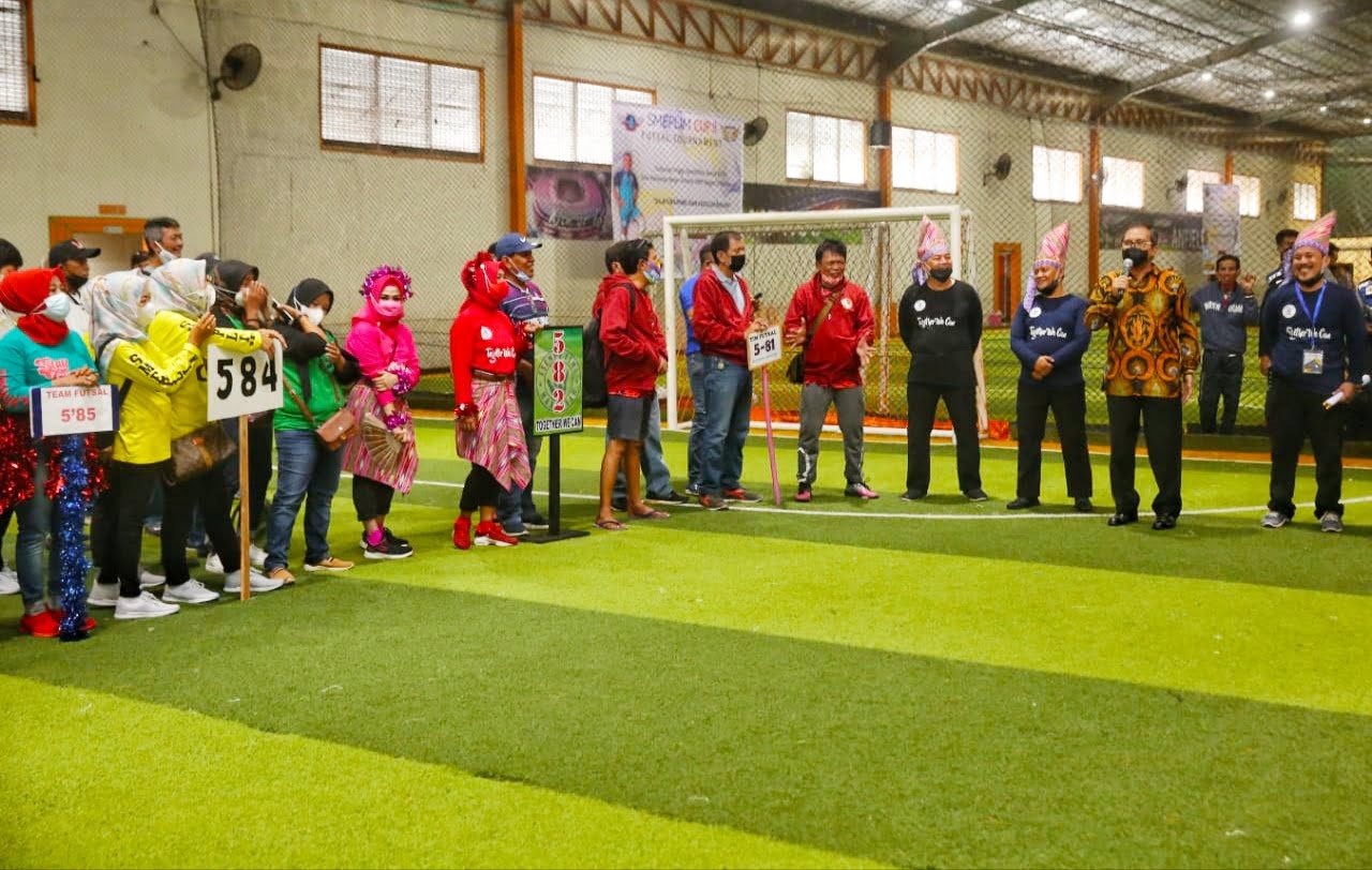 Wali Kota Danny Buka Turnamen Futsal SMAN 5 Makassar, Serukan Pererat Silaturahim