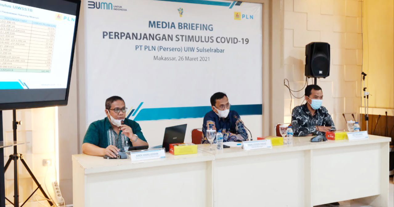 PLN Siap Laksanakan Kebijakan Pemerintah Perpanjang Stimulus Listrik di Sulselrabar