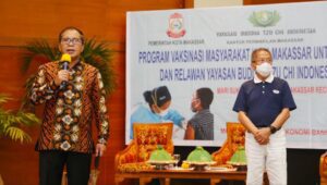 Komunitas Tzu Chi Dukung Program Festival Vaksin Inisiasi Danny