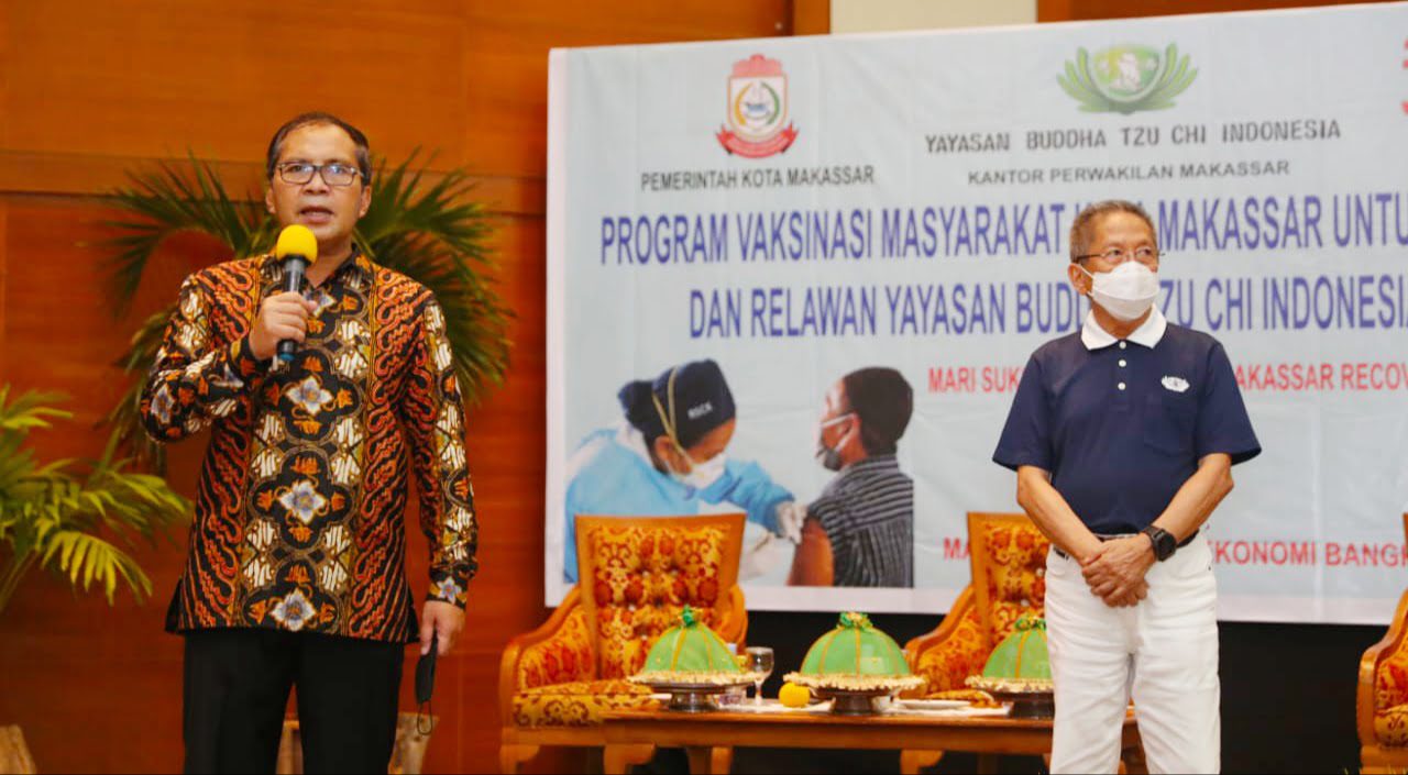 Komunitas Tzu Chi Dukung Program Festival Vaksin Inisiasi Danny