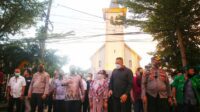 Danny Dampingi Menteri Agama RI Tinjau Lokasi Bom Bunuh Diri di Gereja Katedral