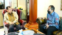 Danny Pomanto Temui Jusuf Kalla dikediamannya di Makassar