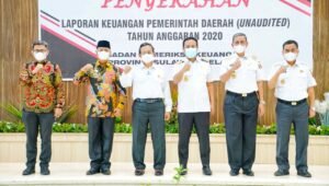 Dukung Transparansi Tata Kelola Keuangan, Plt Gubernur Serahkan LKPD ke BPK RI