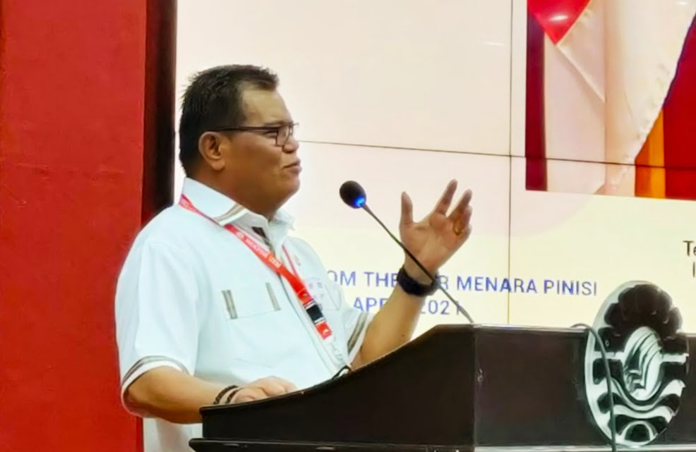 Prof Husain Syam, Rektor Universitas Negeri Makassar (UNM).