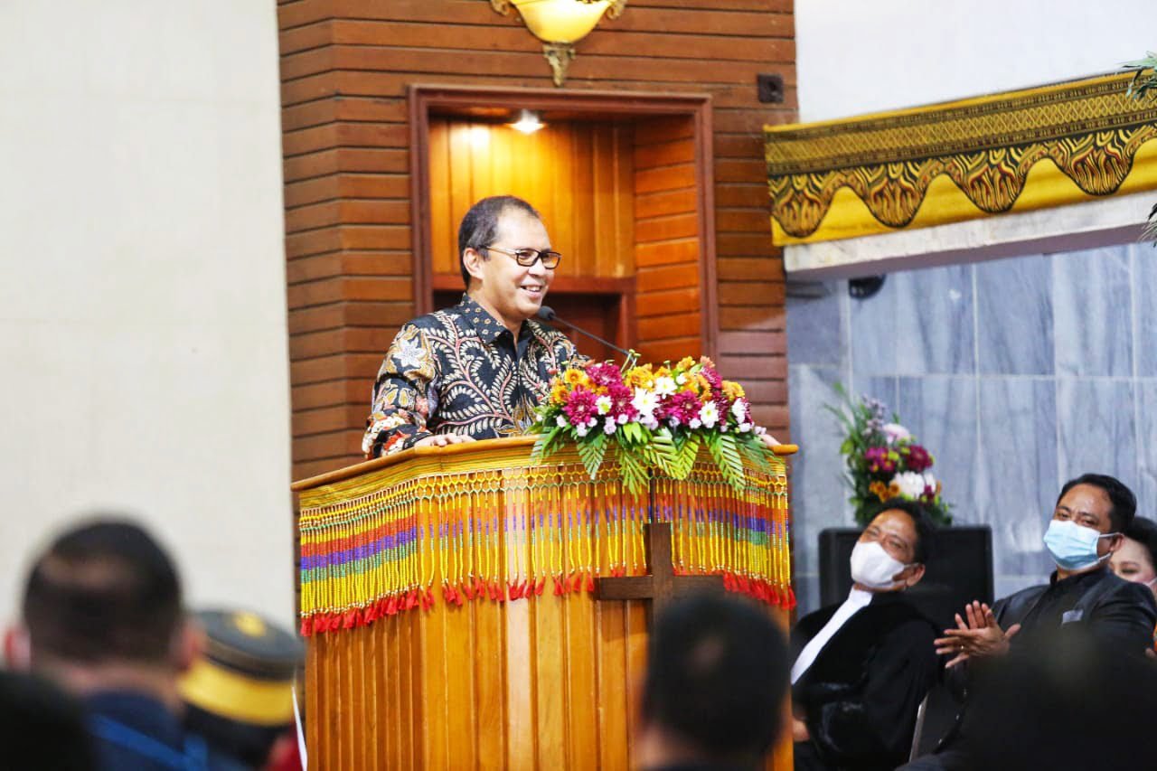 Wali Kota Danny Hadiri Perayaan Paskah Jemaat RAMA, Serukan Kerukunan Umat Beragama