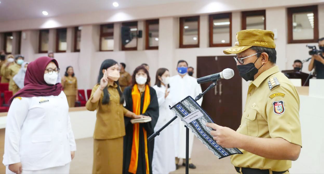 Lantik 91 Pejabat Fungsional, Danny: Seharusnya Kalian Dilantik Sebelum Saya