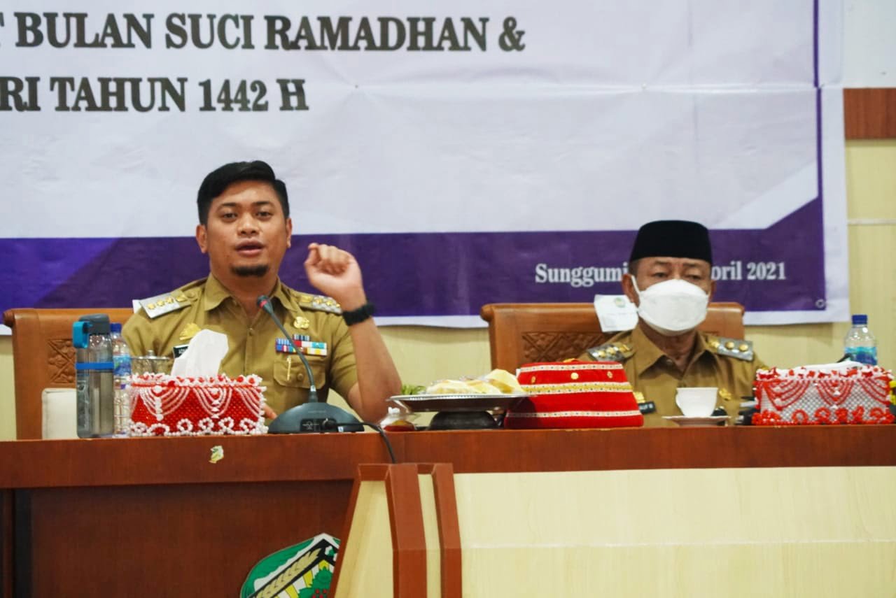 Bupati Adnan Harap Harga dan Ketersediaan Bahan Pokok Selama Ramadhan Tetap Aman