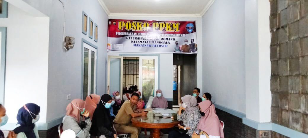 Perkuat Soliditas Tim, Plt Lurah Burung Romang Kumpulkan Nakes