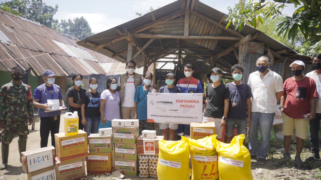 Pertamina Peduli Salurkan Bantuan Pasca Bencana Banjir NTT Lewat Ekspedisi Seroja