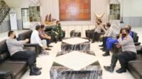 Kapolda Sulsel Terima Kunjungan Silaturahmi Danlanud Sultan Hasanuddin