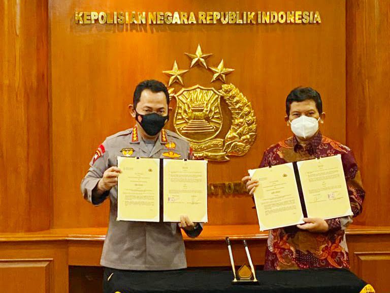 Kapolri & Dirut BPJS Kesehatan Sepakat Tingkatkan Pelayanan Kesehatan Pengguna Jalan