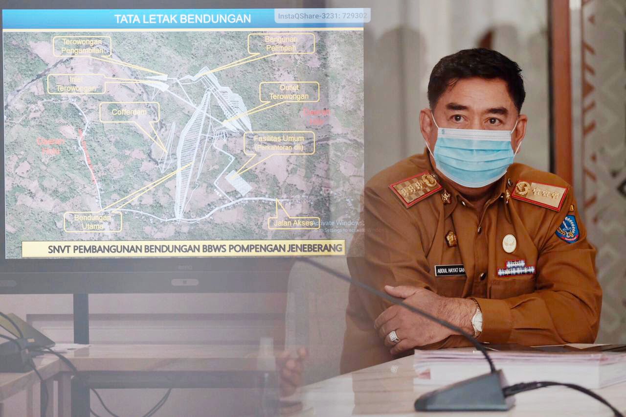 Sekretaris Daerah Provinsi Sulsel, Abdul Hayat Gani