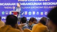 Hadiri Musrenbang Regional Sulawesi, Plt Gubernur Sulsel Paparkan Usulan Program Prioritas Sulsel 2022