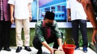 Walikota Danny Pomanto Letakkan Batu Pertama Pembangunan Mushalla SMPN 5 Makassar