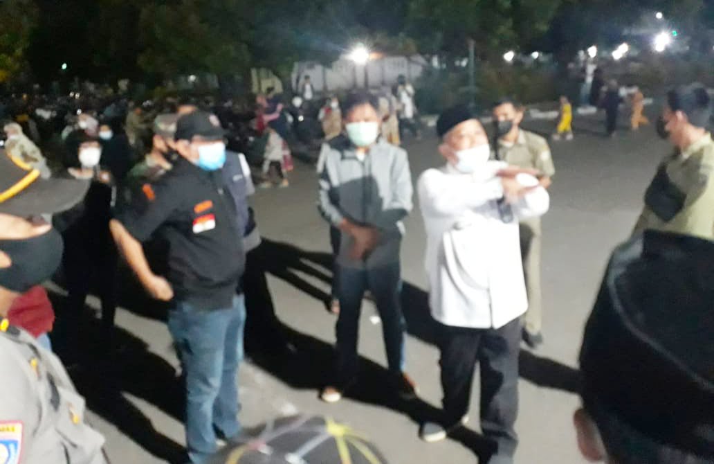 Camat dan Master Covid Bontoala Tinjau Bazaar Ramadhan Al-Markaz