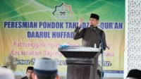 Resmikan Pondok Tahfidz Daarul Huffadz, Pemkab Gowa Beri Bantuan Rp100 Juta