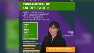 Makassar Digital Valley Akan Gelar Online Class Creavision tentang UX Research