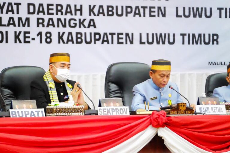 HUT Lutim ke-18, Sekprov Sulsel sebut Potensi Investasi di Luwu Timur Menjanjikan