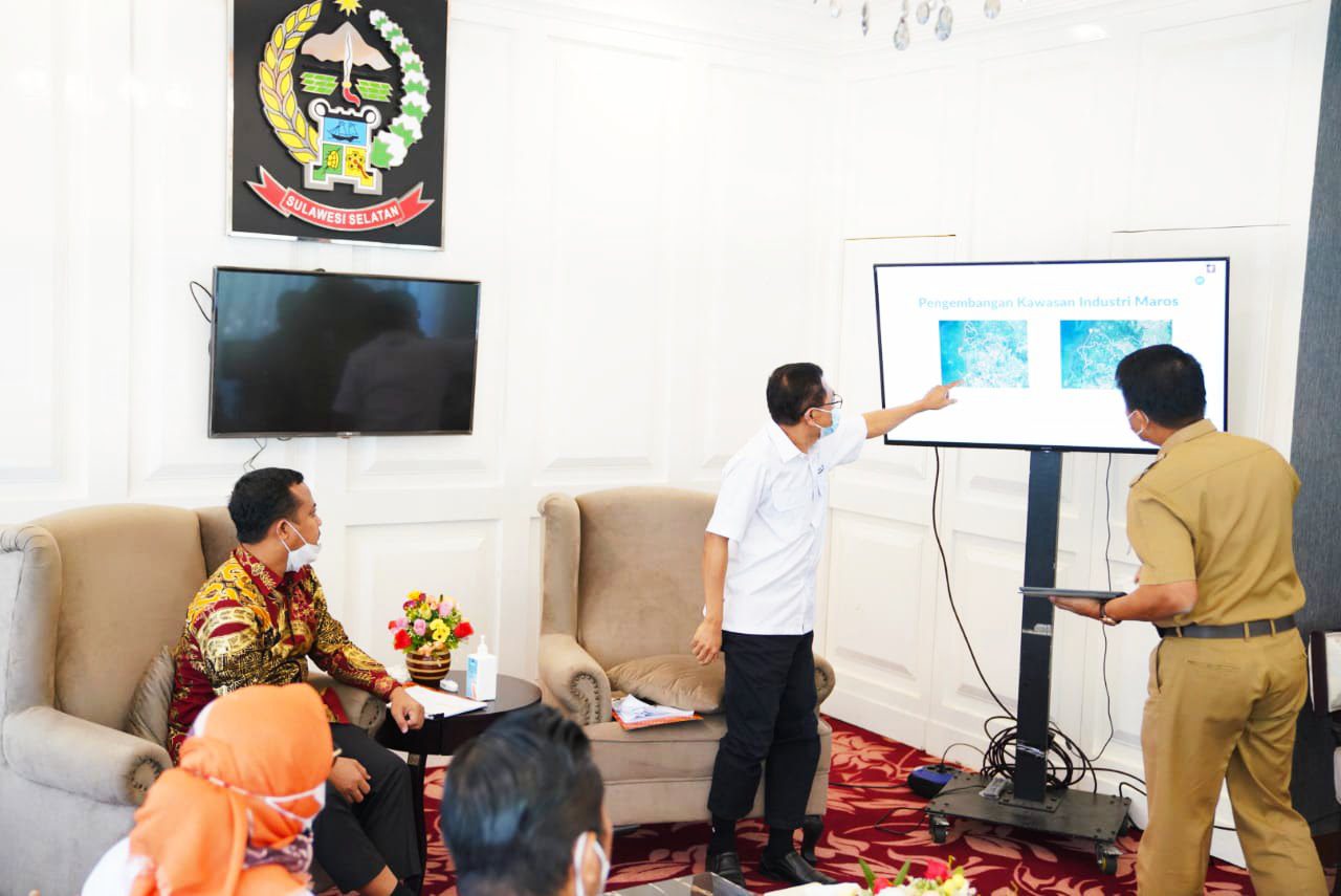 Terima PT KIMA, Plt Gubernur Dorong Upaya Pengembangan Kawasan Industri di Maros